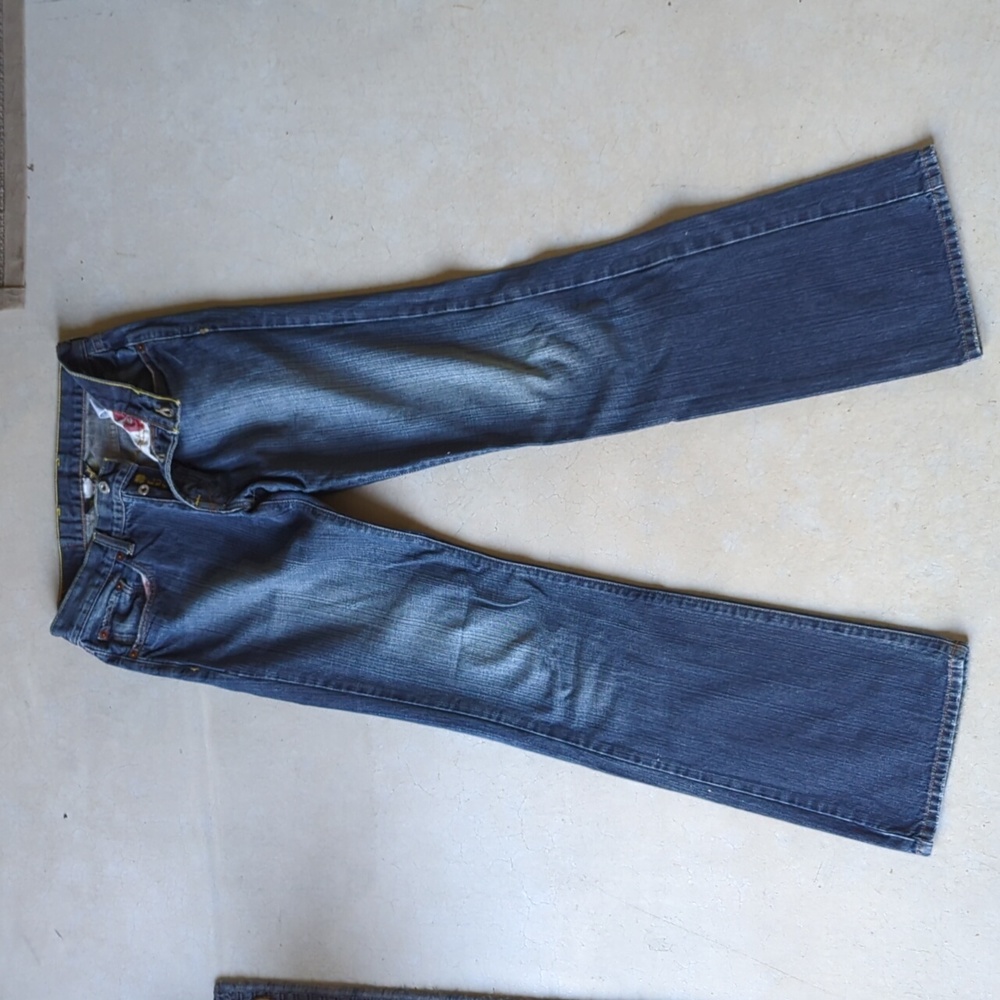 Lucky Brand 30w Long Length Slim Bootleg Jean